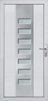 Aluminium Eingangstüren - GAVA - 424-nerez