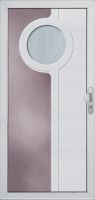Aluminium Eingangstüren - GAVA - 457-elox-bronz
