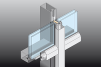 Pfosten-/Riegel-Trockenverglasung Forster thermfix vario 