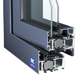 Excellence 75 si Fenster, Tren Thermisch getrennte Profilsystem 3 Kammersystem