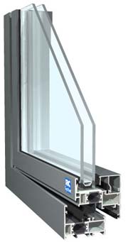 SAPA Excellence 65 Thermisch getrennte Profilsystem - Fenster / Tren