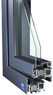 SAPA Excellence 75 si Hoch thermisch getrennte Fenster - Türserie - Classic