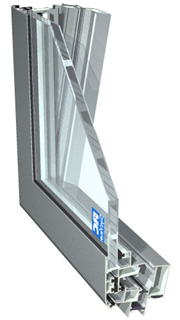 SAPA Alure Light Dachfenster Thermisch getrenntes Profilsystem - Classic