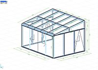 Technische Planung, 3-dimensionale Zeichnung, Statische Analyse, Kalkulationen